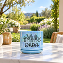 Iridescent Blue Ceramic Pot - DADA