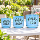 Iridescent Blue Ceramic Pot - DADA