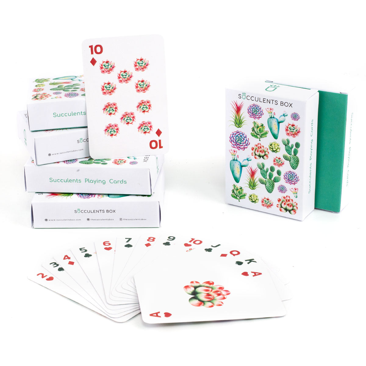  succulent craft ideas, succulent gift ideas, succulents playing cards