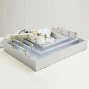 small serving tray, decorative tray for bathroom, decorative tray for living room, modern serving tray, decorative tray centerpiece, red serving tray, tray for home office decor