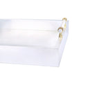 small serving tray, decorative tray for bathroom, decorative tray for living room, modern serving tray, decorative tray centerpiece, red serving tray, tray for home office decor