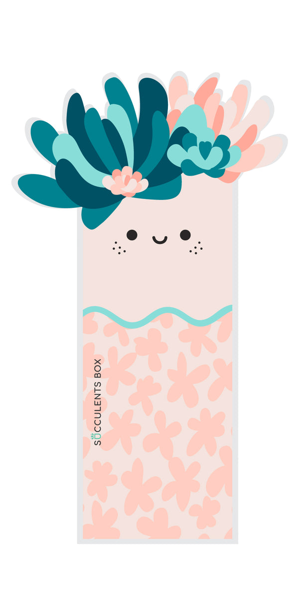 succulent bookmark Succulents Box® Printable: Succulents Bookmark