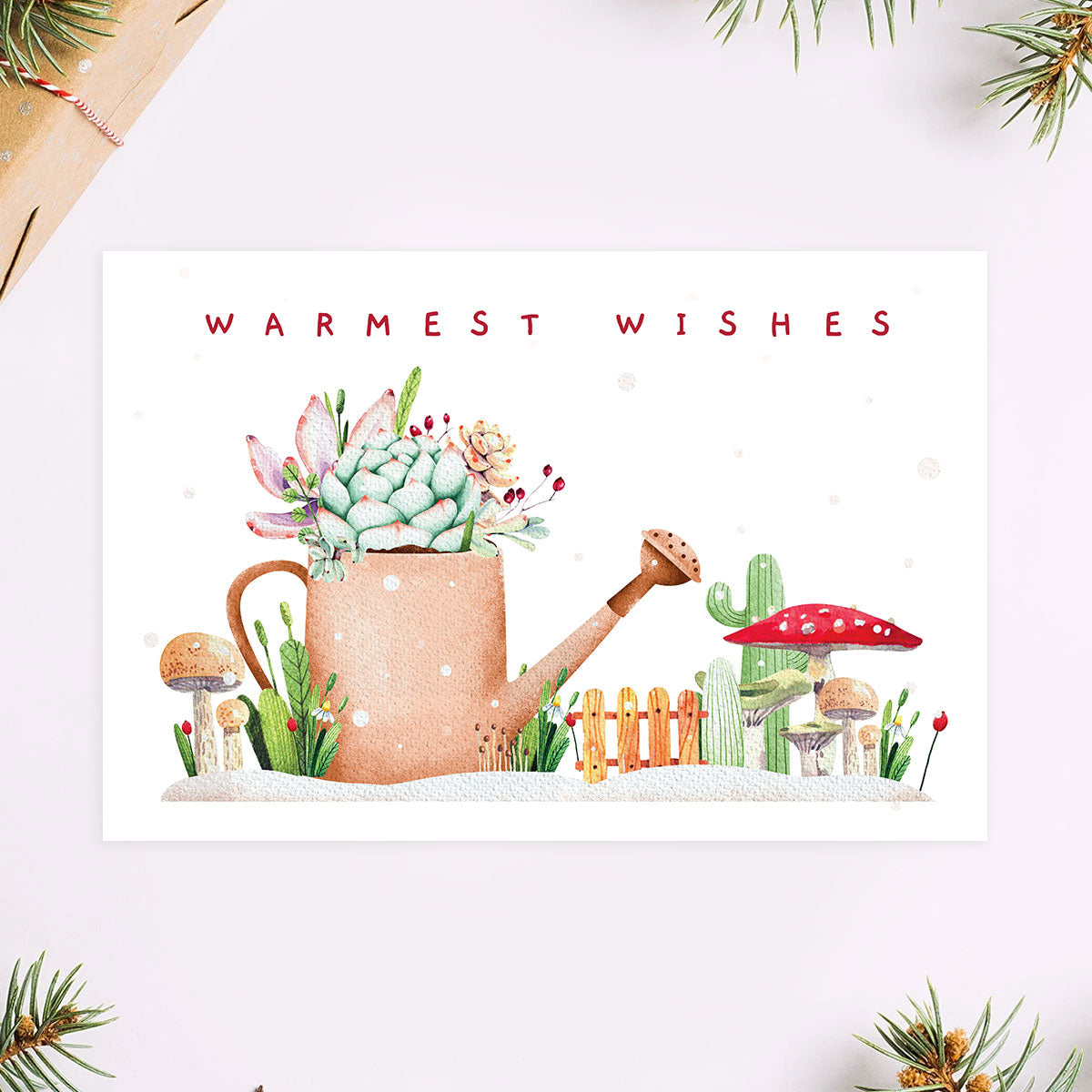 Warmest Wishes Card for sale, Succulent Warmest Wishes Card for sale, Cactus Greeting Card, Succulents Greeting Card, Succulents Gift Ideas, Warmest Wishes Cactus Card, Warmest Wishes Succulents Card