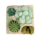 Succulent soap, succulent garden soap, succulent arrangement soap, random succulent arrangement soap, natural soap, botanical soap, handmade succulent soap, organic succulent soap