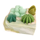 Succulent soap, succulent garden soap, succulent arrangement soap, random succulent arrangement soap, natural soap, botanical soap, handmade succulent soap, organic succulent soap