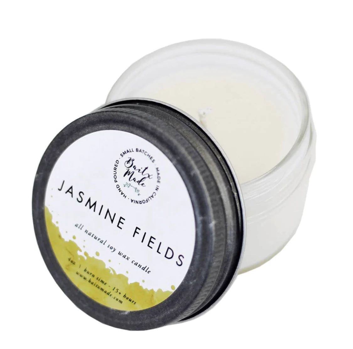 Jasmine fields candle, candle with jasmine aroma, soy wax candle, gift ideas, natural candle