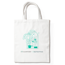 canvas tote bag, eco-friendly bag, everyday life tote bag, reusable canvas bag, eco-friendly gift ideas, gifts for holiday and new year, succulent and houseplant tote bag