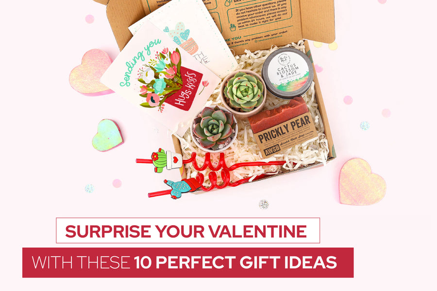 Surprise Your Valentine with These 10 Perfect Gift Ideas, Romantic Succulents to Give for Valentine's Day