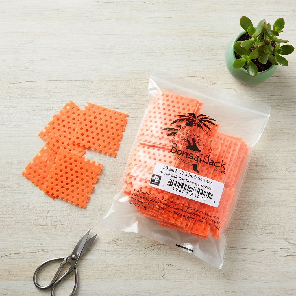 Ultra Rigid Pot Mesh Drainage Screens 50-Pack