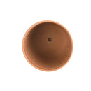 Horizontal Leaf Pattern Pot, terracotta pot, unique terracotta pots