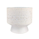 Cream Umbra Footed Pot for sale, Where to buy decorative ceramic pots for houseplants