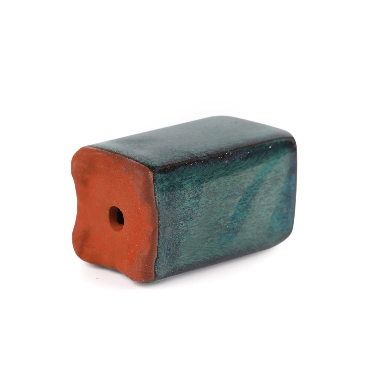 clay mini air plant pot, mini clay pot for air plant, small container for air plants and succulents, buy tiny pot for air plant online, air plant pot with drainage hole, retro-design clay pot, vintage air plant holder