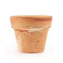 Marble 2.5&quot; Terra-cotta Planter with Drainage for sale, Buy Succuent Pots Online, Decorative Cactus Pot Small Size