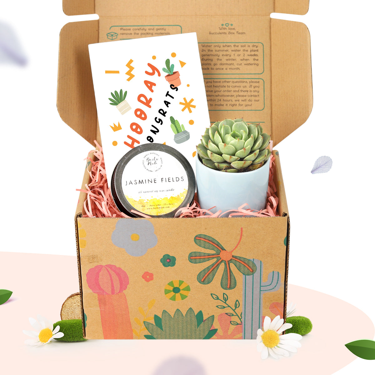 thank you gift box, gift box for plant lovers, gift ideas 2025, gift set for mom