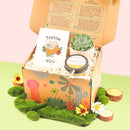 gift box companies, gift box for sale, unique gift box, Thank You Succulent Gift Box for sale online, Thank you Personalized Succulent Gift Box Set, Succulent and Candle Gift Set for sale, Mother&#39;s Day Plant Gift Ideas 2025