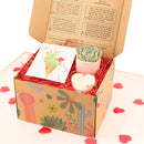 Merry Christmas Stockings Postcard, christmas Postcard 2025, cute design Postcard for plant lovers