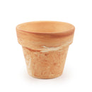 Marble 2.5&quot; Terra-cotta Planter with Drainage for sale, Buy Succuent Pots Online, Decorative Cactus Pot Small Size