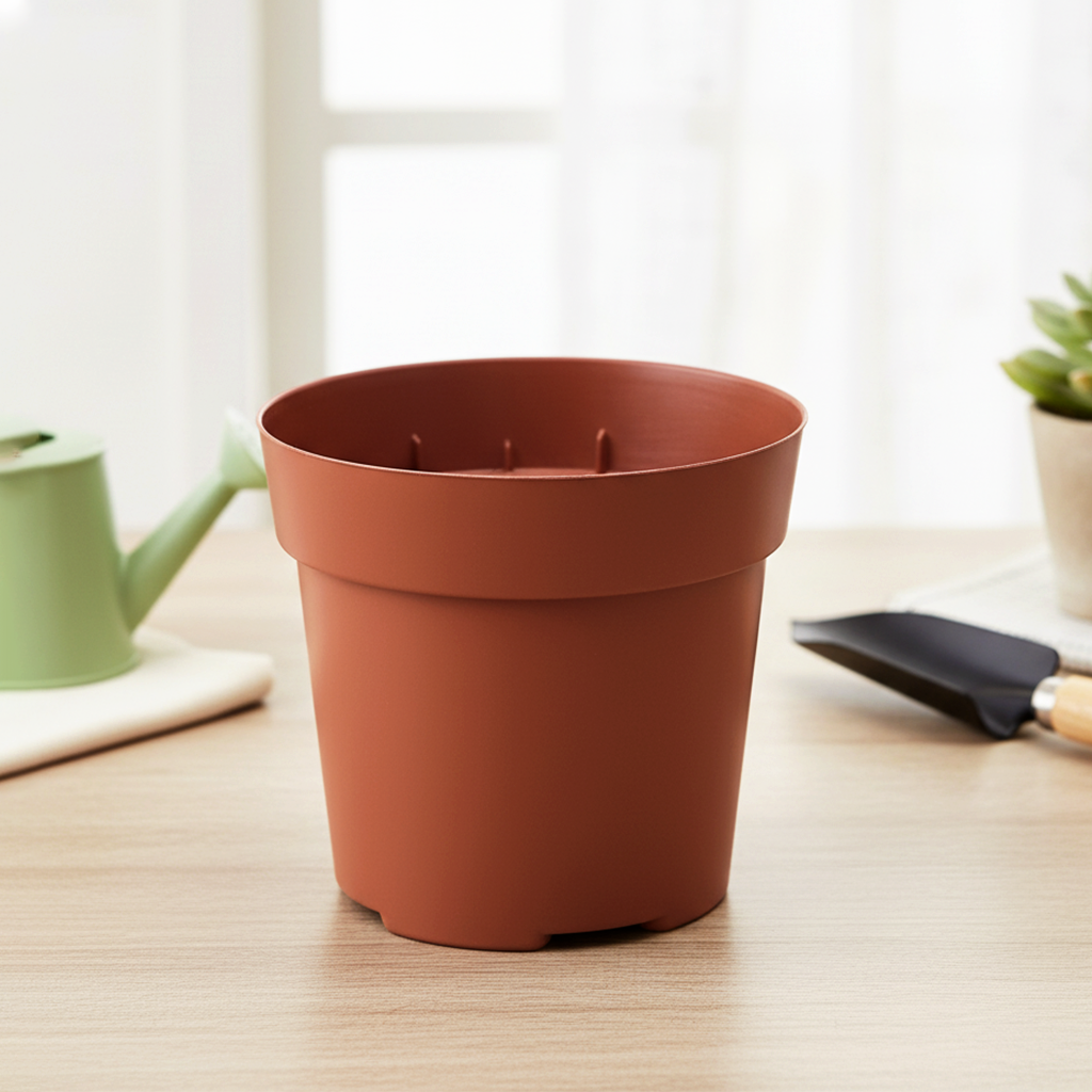 Plastic Terracotta Mini Pot Pack