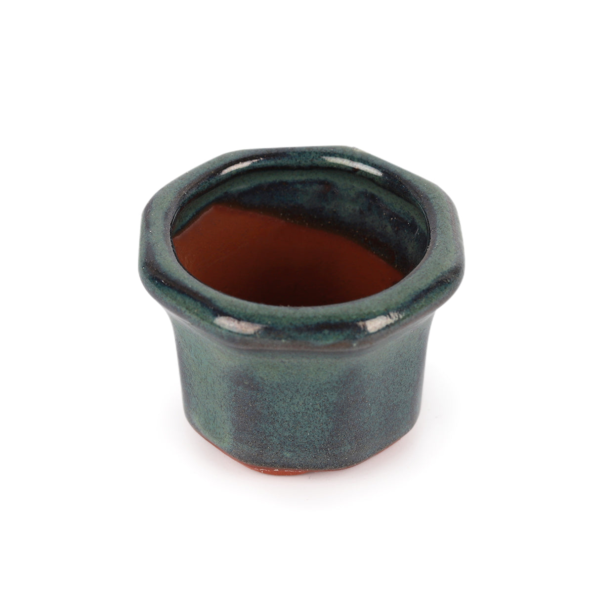 octagon clay mini air plant holder, retro-design air plant holder, buy air plant holder online, air plant pot for sale