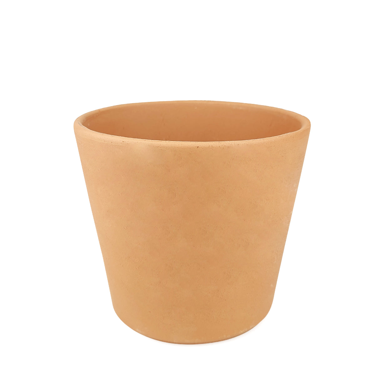 Houseplant terracotta pot with drainage hole for sale, 5 inch traditional terra cotta plant pot for succulent houseplant and flower