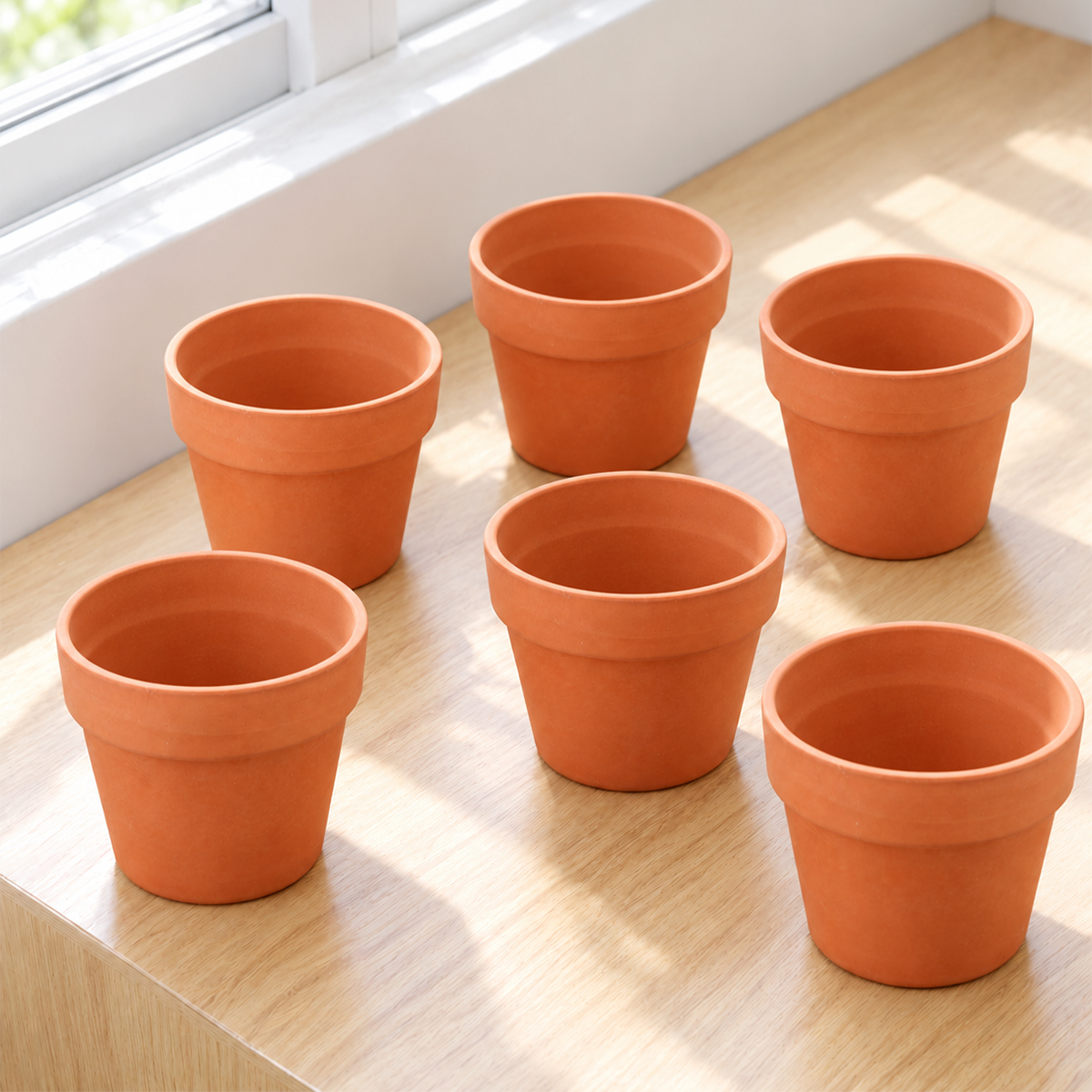 Clay Terracotta Pot Pack 6/12/24