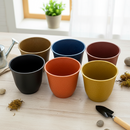 Colorful Bamboo Pot