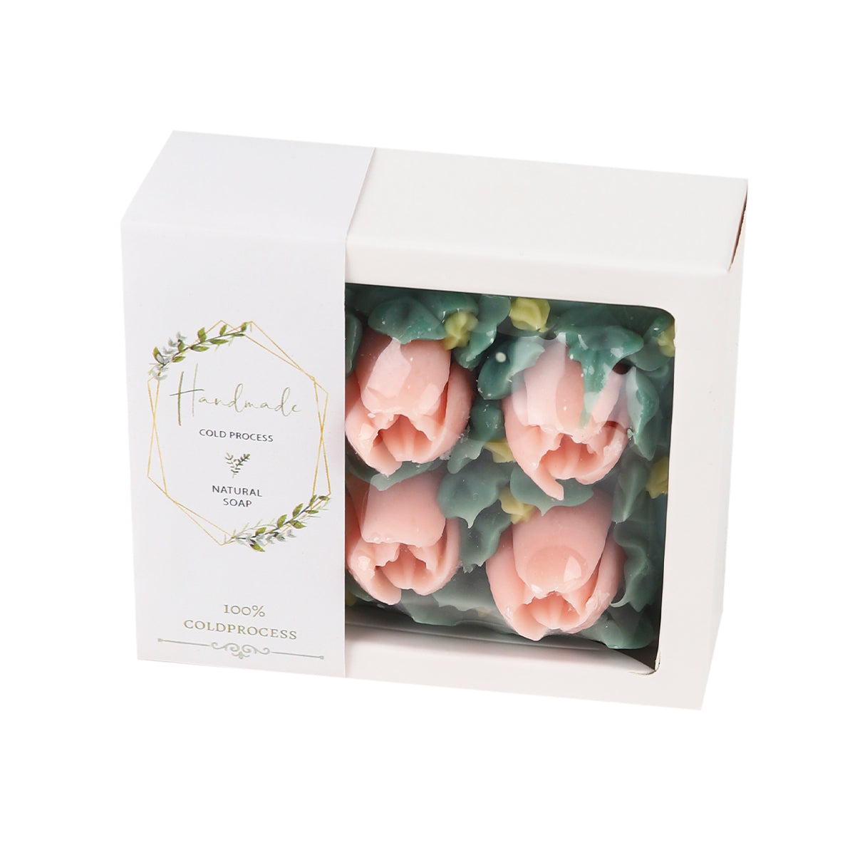 flower pattern soap, natural handmade soap, handmade soap in ca