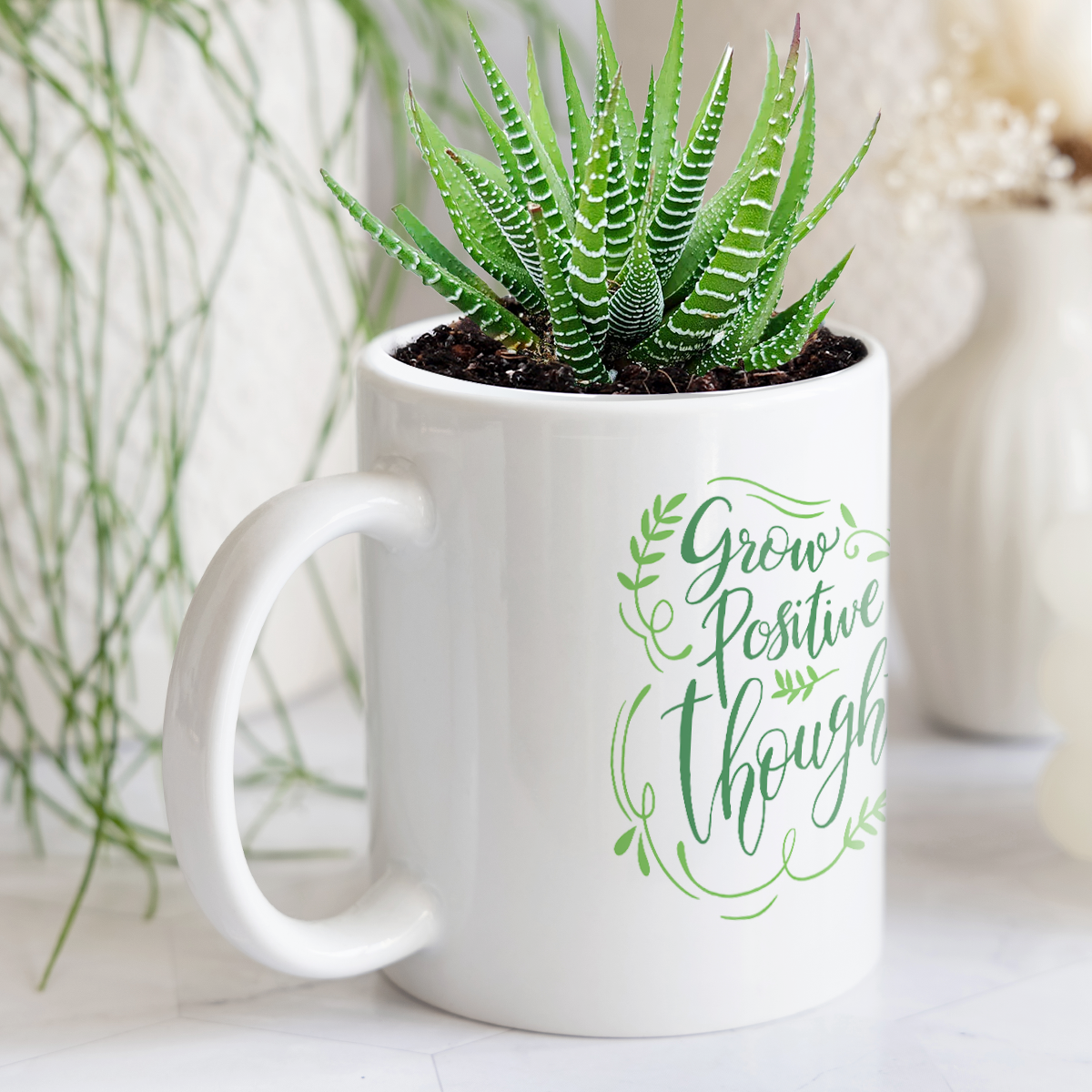 personalised succulent pots Custom Ceramic Pot from Photos | Personalized Photo Planter Gift