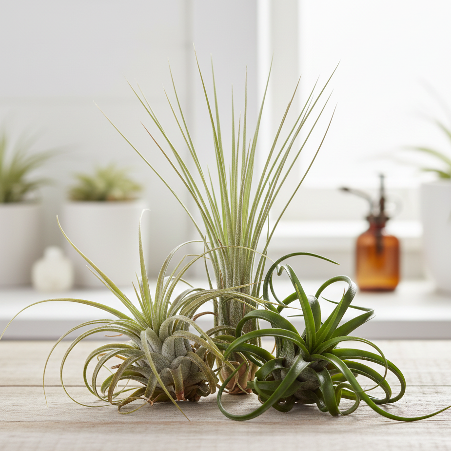 long air plant Large Tillandsia Variety Pack (3 Plants)
