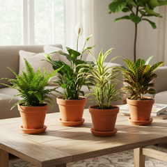 succulent air purifier Air Purifying Variety Bundle 6" Pots by Succulents Box