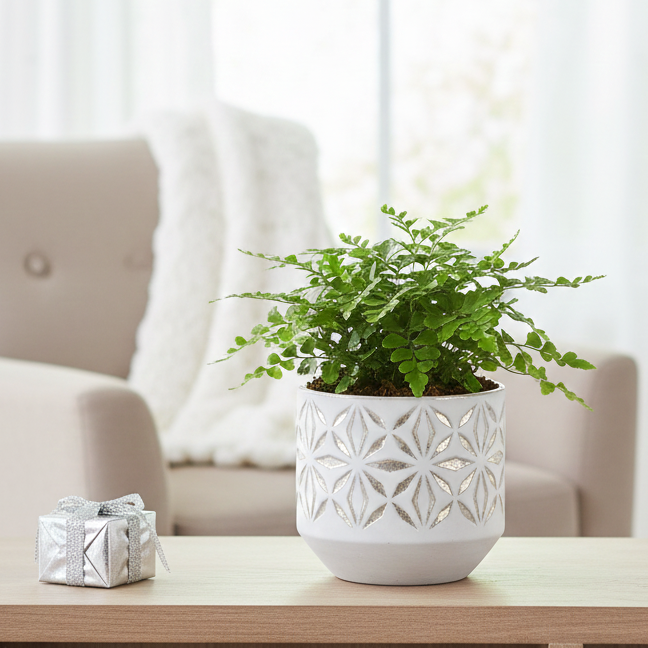 succulent fern plant Austral Gem Fern (Asplenium) Plant - Pet Friendly, Easy Care Houseplant