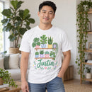 botanical personalized cozy pastel shirt live plant for sale, serene pastel botanical print featuring organic plant motifs and natural color palette, versatile everyday shirt with relaxed silhouette and timeless appeal, soft touch fabric providing warmth and comfort for all seasons, nature-inspired design celebrating indoor plant aesthetic, perfect cozy loungewear display piece, ideal personalized gift for plant enthusiasts and nature lovers