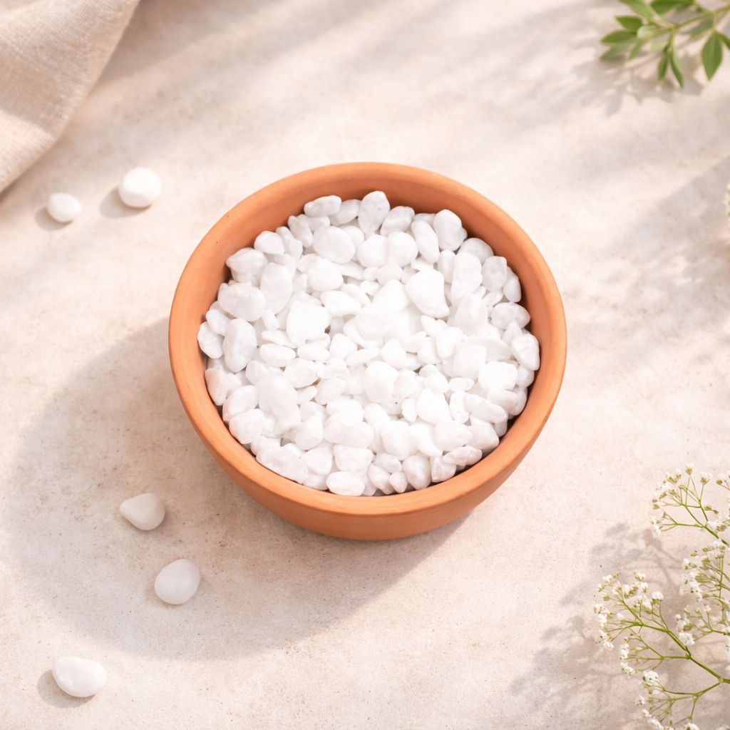 Top Dressing - White Deco Pebbles