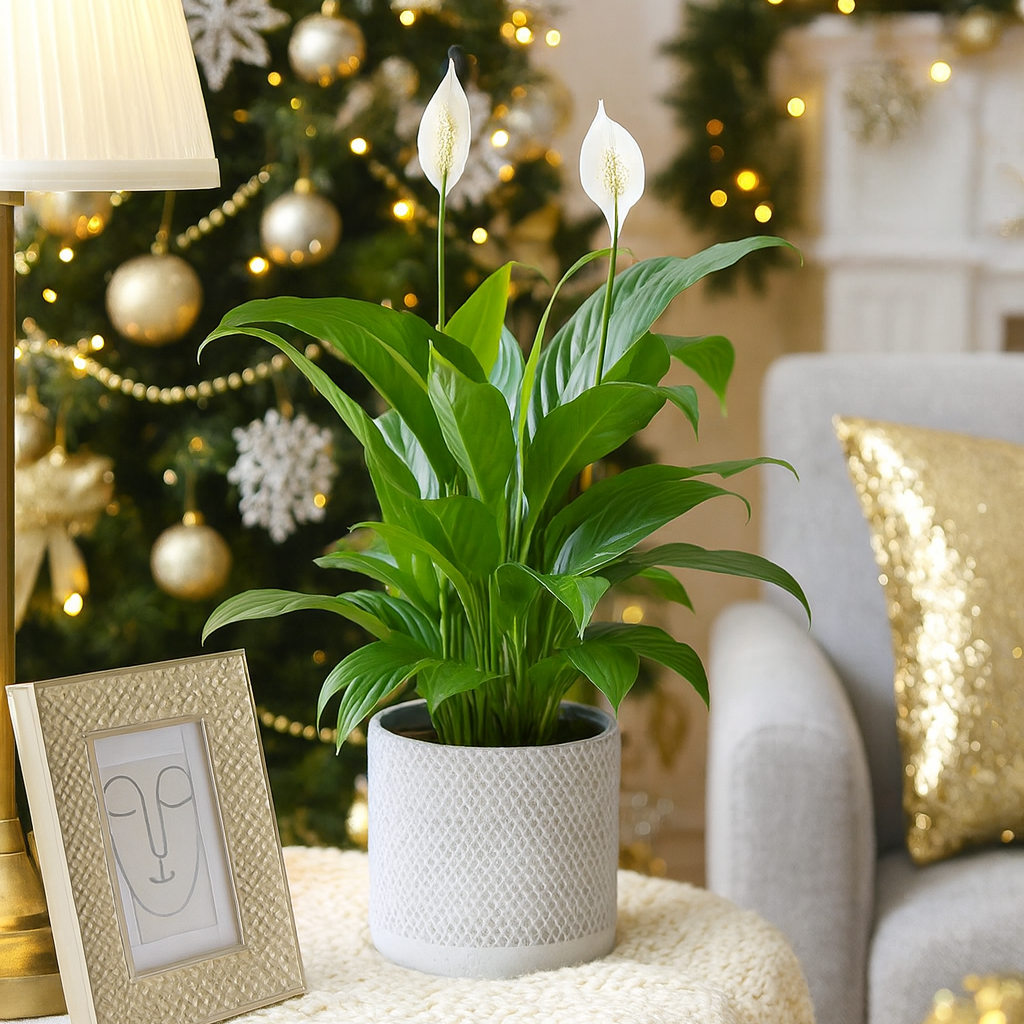Spathiphyllum Green Peace Lily, live houseplants for sale, home decoration live plants, indoor plants for sale, buy live plant online