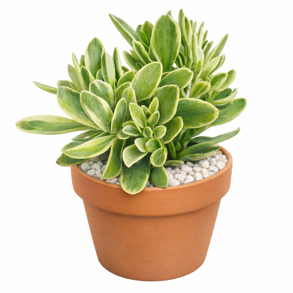 2 inch Crassula 'Variegated Money Maker', green succulents, indoor succulents, succulent care guide, buy succulents online