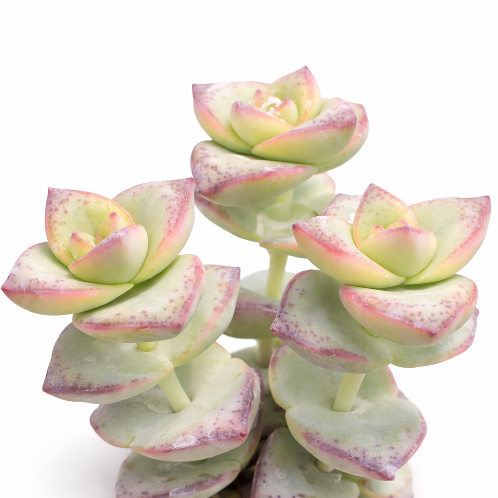 2 inch Crassula perforata ssp. kougaensis, green succulents, indoor succulents, succulent care guide, buy succulents online