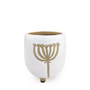 ceramic footed pot, ceramic pot with dandelion design, buy decorative dandelion pot, rustic ceramic pot for decor ideas, ceramic pot for succulents, small ceramic pot for cacti and succulents