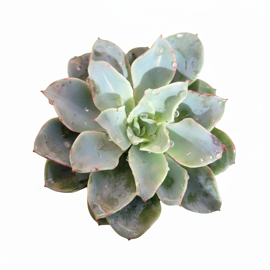 galaxy blue succulent Echeveria Galaxy Blue Rosette