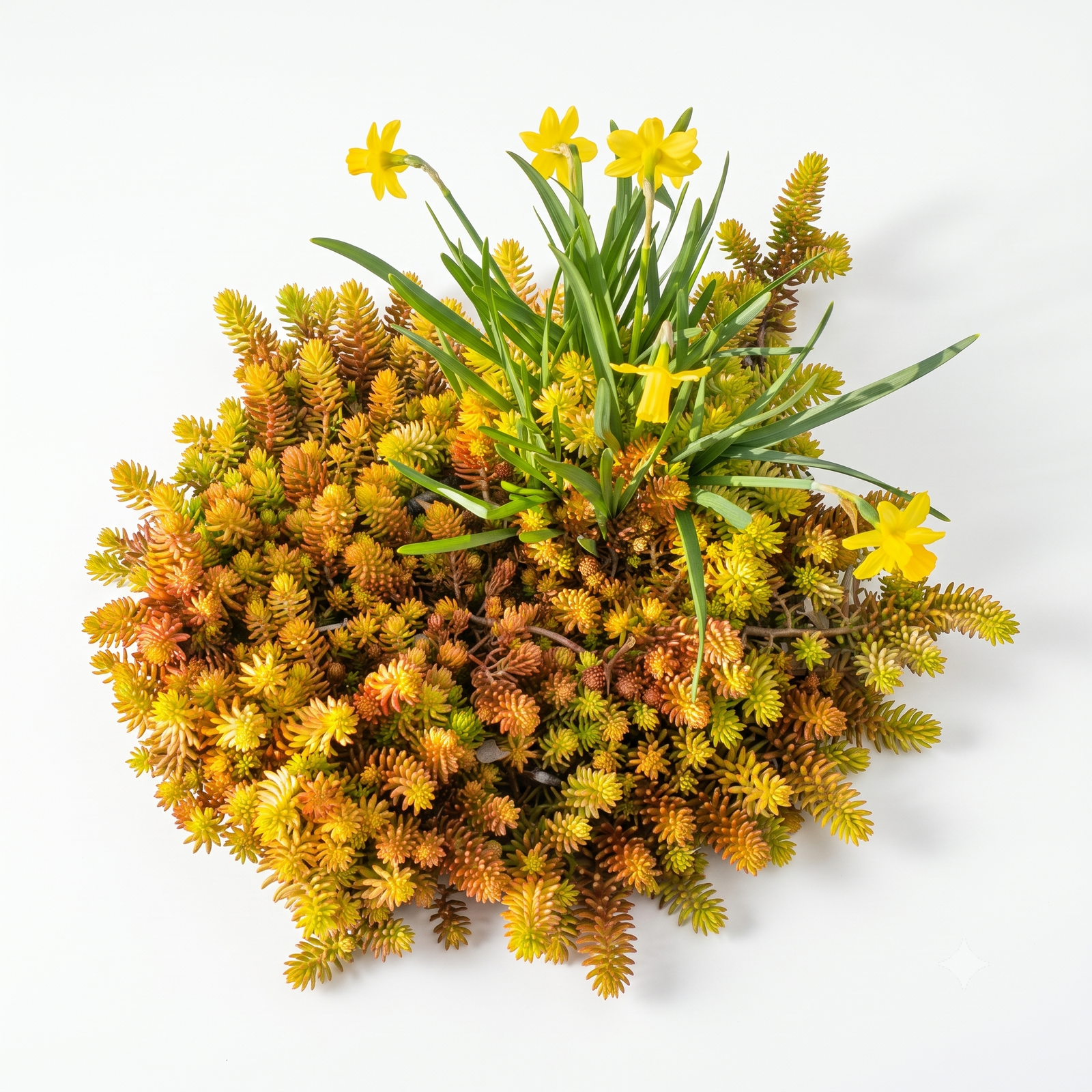 buy Sedum reflexum 'Angelina' live succulent 2 inch online, bright golden-yellow needle-like foliage with red tips in sun, trailing ground-hugging growth habit, drought-resistant and easy-care succulent, thrives in full sun to partial shade, ideal vibrant rock garden spiller, perfect succulent gift for gardeners