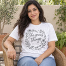 grows things personalized line art shirt live plant for sale, artistic botanical line illustration featuring contemporary plant aesthetic, soft-touch cotton construction offering superior comfort and breathability, perfect way to express plant passion through wearable art, meaningful personalized gift for plant lover gift ideas
