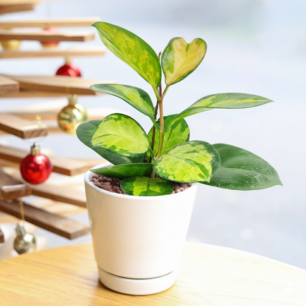 4 inch Hoya &#39;Lisa&#39;, colorful houseplants, small indoor plants for small space, hoya plants for sale, buy live plants online