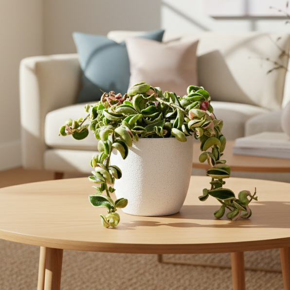 Hoya &#39;Rope Plant&#39; Variegated - Live Houseplant