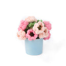 Plant Pot Coaster for sale online, Mini Flower Bouquet Gifts for Women, Creative Home Decor Table Decor, Handmade Gift for Women