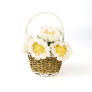 3D Flower Crochet Coaster, 6 inch Plant Pot Coaster for sale, Mini Flower Bouquet Gifts for Mother&#39;s Day, Creative Home Decor Table Decor, Handmade Gift for Women