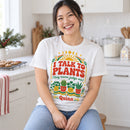 XL I Talk to Plants Personalized Retro Boho Shirt live plant for sale, eye-catching retro botanical artwork blending boho aesthetic with playful plant-themed messaging, premium soft fabric construction offering superior comfort and all-day wearability, expressive personalized fashion celebrating your connection with houseplants and garden life, generous roomy fit ideal for relaxed casual styling and layering options, ideal cozy wardrobe essential for plant enthusiasts and boho lovers