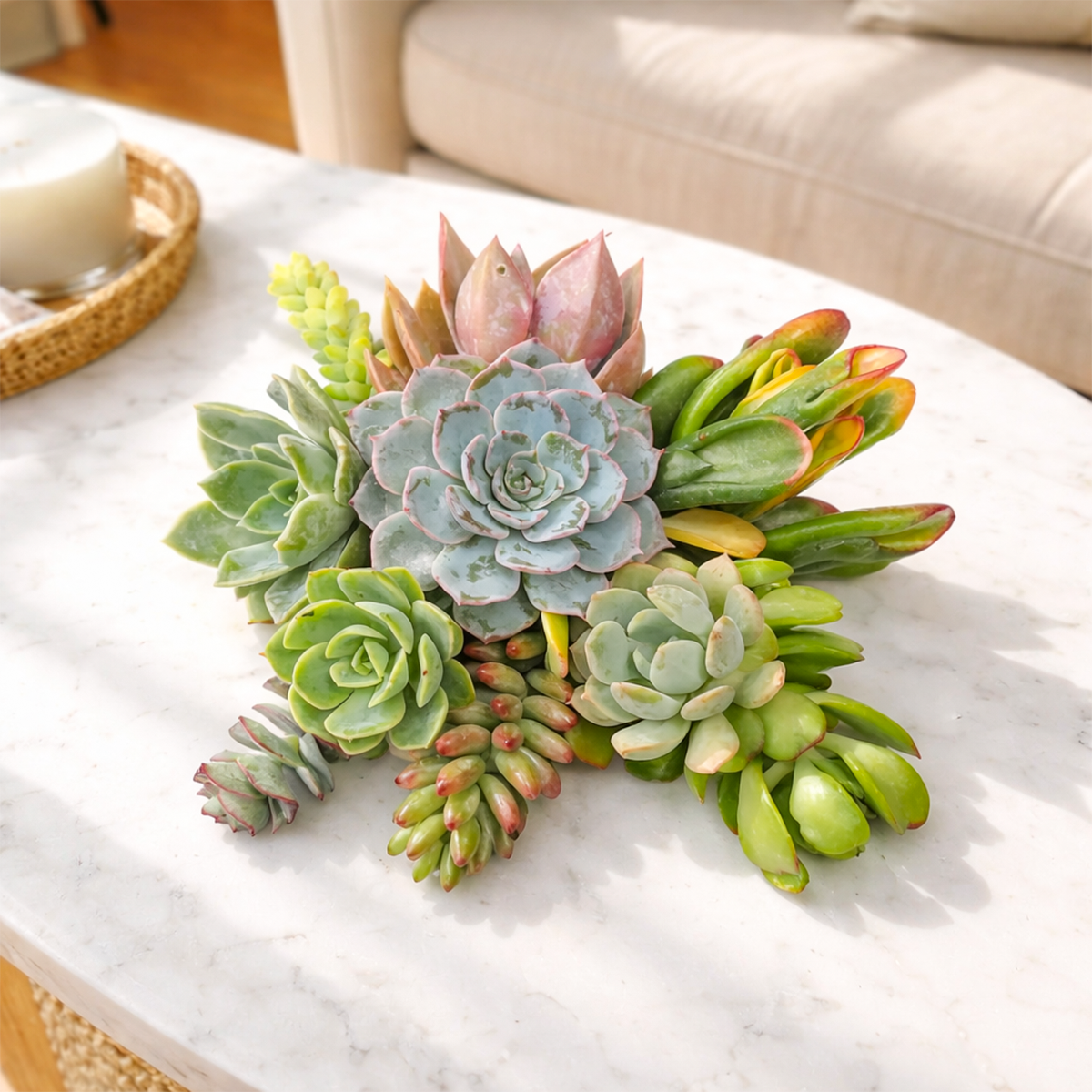 Assorted Succulent Cuttings Pack for sale, affordable assorted succulent cuttings bulk pack, succulent cuttings pack for beginners indoor gardening, mixed succulent clippings for greenhouse propagation