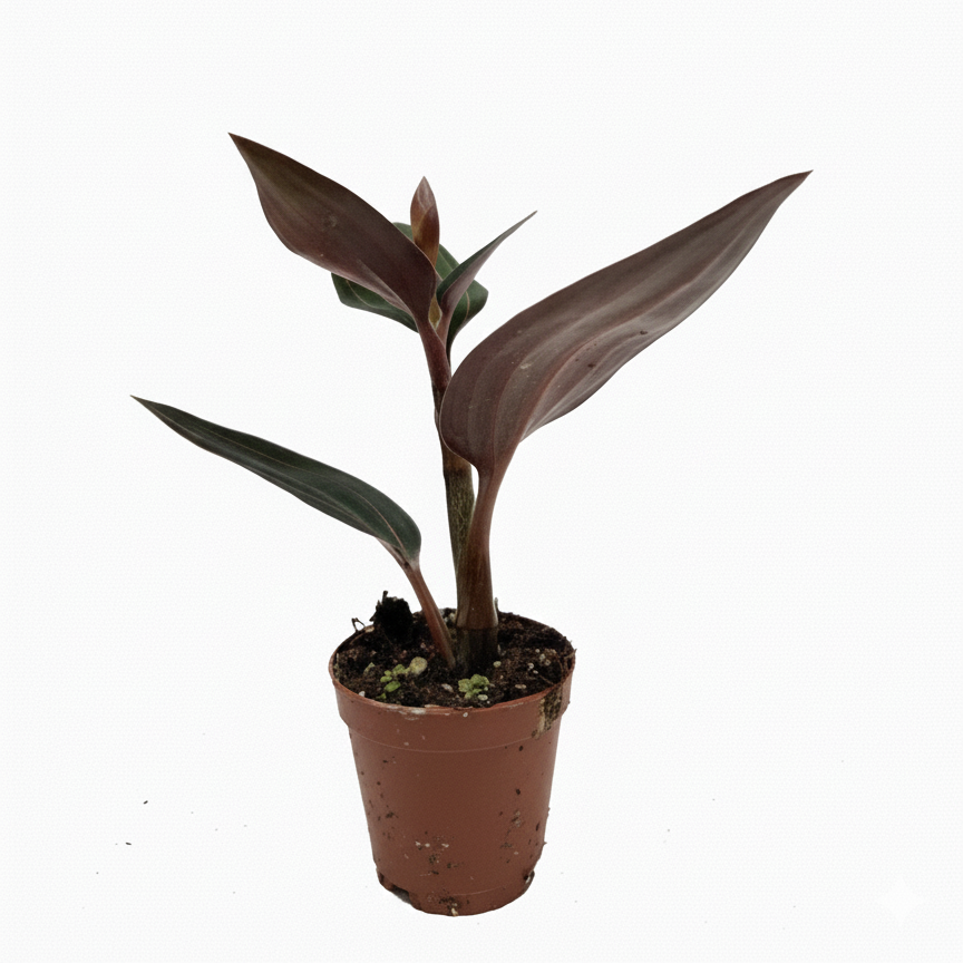A beautiful, low-light, low-maintenance terrestrial orchid, Buy Ludisia Discolor (Black Orchid) 4-inch grower pot online, Orchid Prized for Veined Leaves