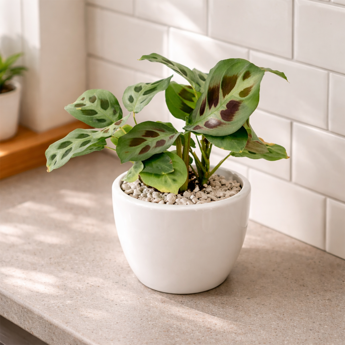 Green Prayer Plant (Maranta leuconeura)
