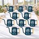 gray 30-pack Pack of Metal Watering Can - Plant Lady for sale, wholesale set of neutral gray cans, heavy-duty rust-proof body, sleek modern profile, ideal for indoor planters, unique plant lover gift