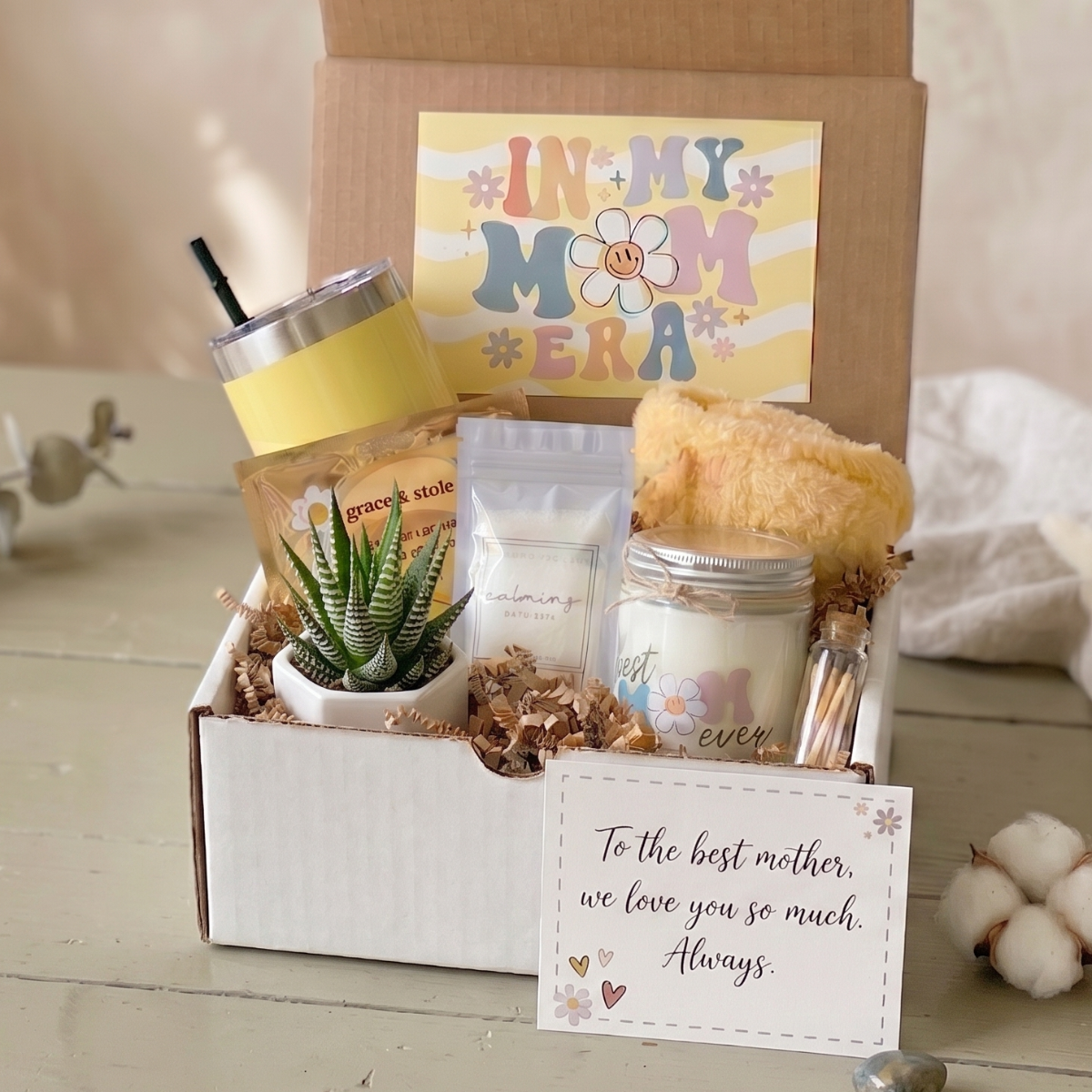 Mom Care Box for sale, thoughtful gift box for mom appreciation, thank you mom gift box appreciation